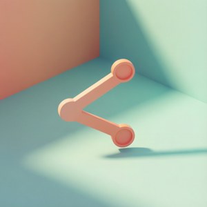 Pastel Isometric Share