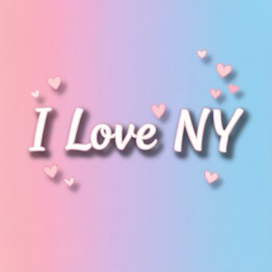 Pastel Kawaii I Love NY