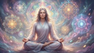 Pastel Lotus Meditation