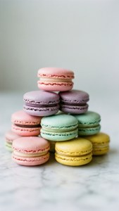 Pastel Macaron Pyramid