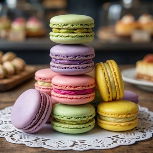 Pastel Macaron Tower