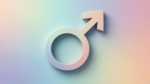 Pastel Male Symbol