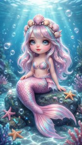 Pastel Mermaid Dream