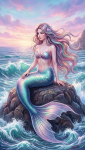 Pastel Mermaid Dream