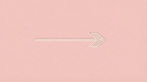 Pastel Minimalist Arrow