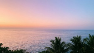 Pastel Ocean Sunset