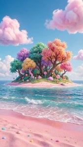 Pastel Paradise Island