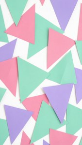 Pastel Pennant Pattern