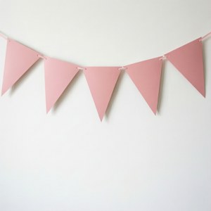 Pastel Pink Baby Shower Banner