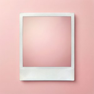 Pastel Pink Blank Frame