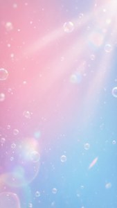 Pastel Pink Blue iOS 17