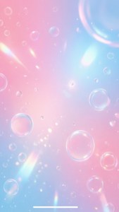 Pastel Pink Blue iOS 17