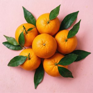 Pastel Pink Mandarins