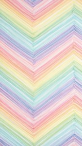 Pastel Rainbow Chevron