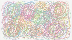 Pastel Scribble Lines