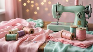 Pastel Sewing Station