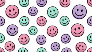 Pastel Smile Pattern