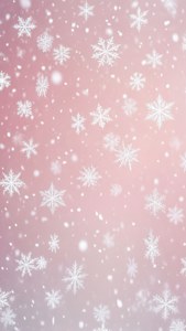 Pastel Snowfall Pattern