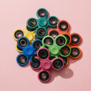 Pastel Spinner Pile