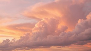 Pastel Sunset Clouds