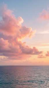 Pastel Sunset Clouds
