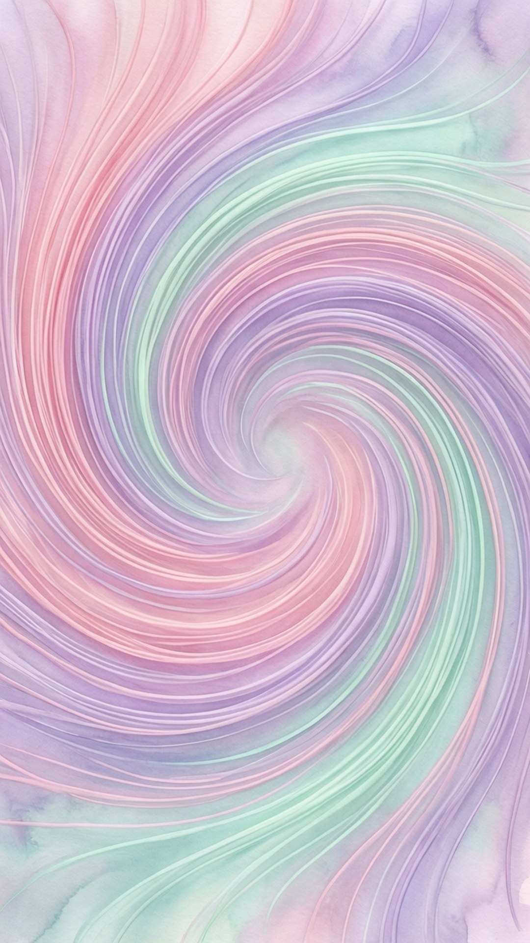 Pastel Swirl Dream by Wallpapers.art Studio