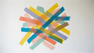 Pastel Tape Geometric