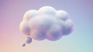 Pastel Thought Bubble