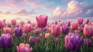 Pastel Tulip Dreamscape