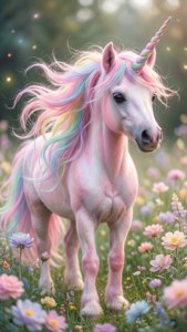 Pastel Unicorn Fantasy