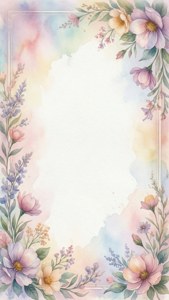 Pastel Watercolor Certificate