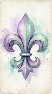 Pastel Watercolor Fleur