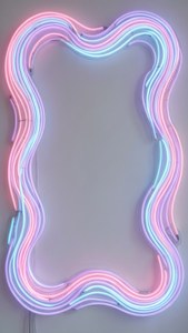 Pastel Wave Neon Frame