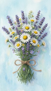 Pastel Wildflower Bunch