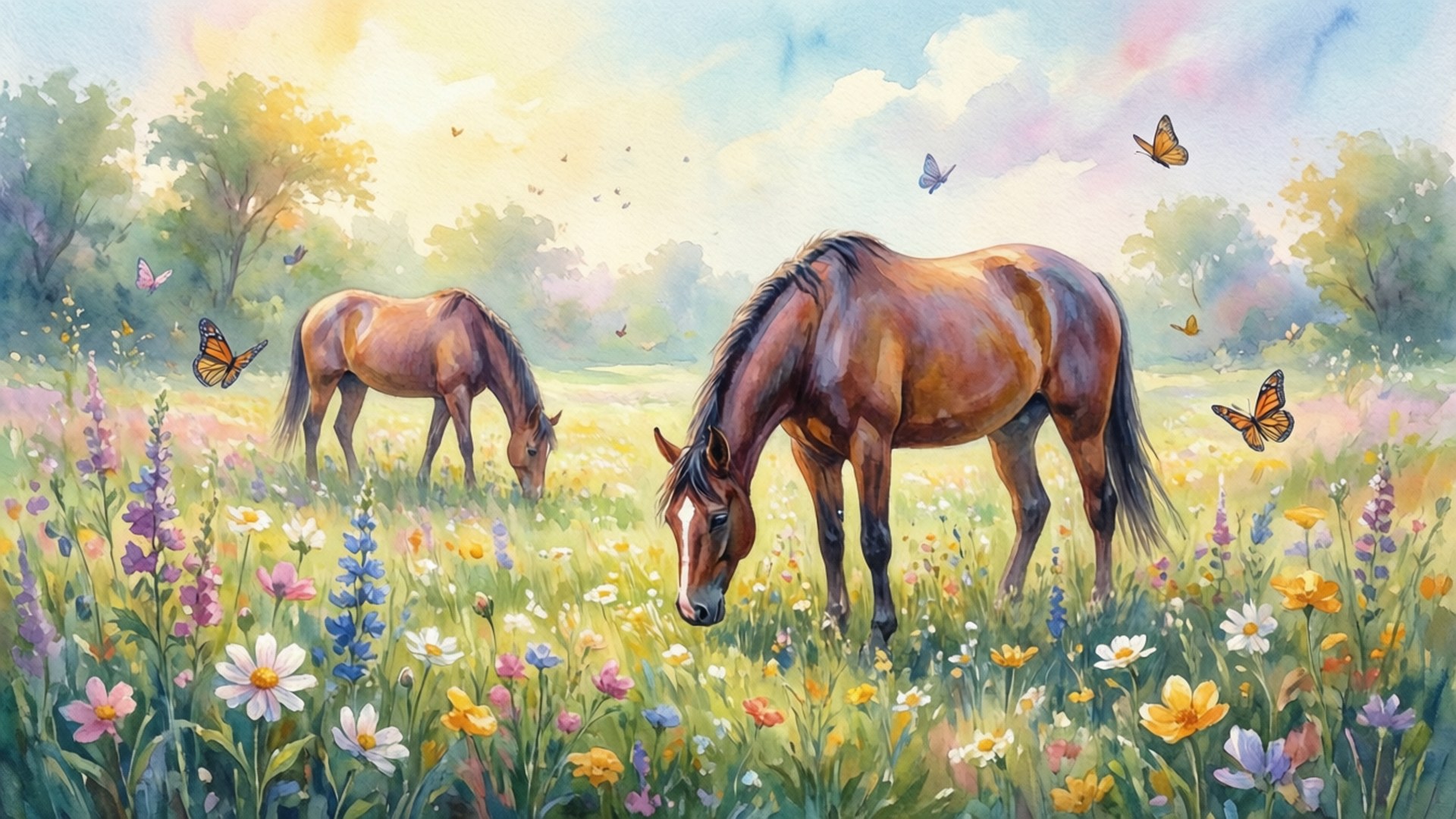 Pastoral Dreams by Wallpapers.art Studio