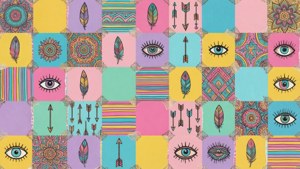 Patchwork Boho Motifs