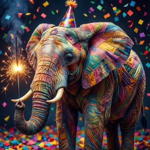 Patchwork Elephant Party