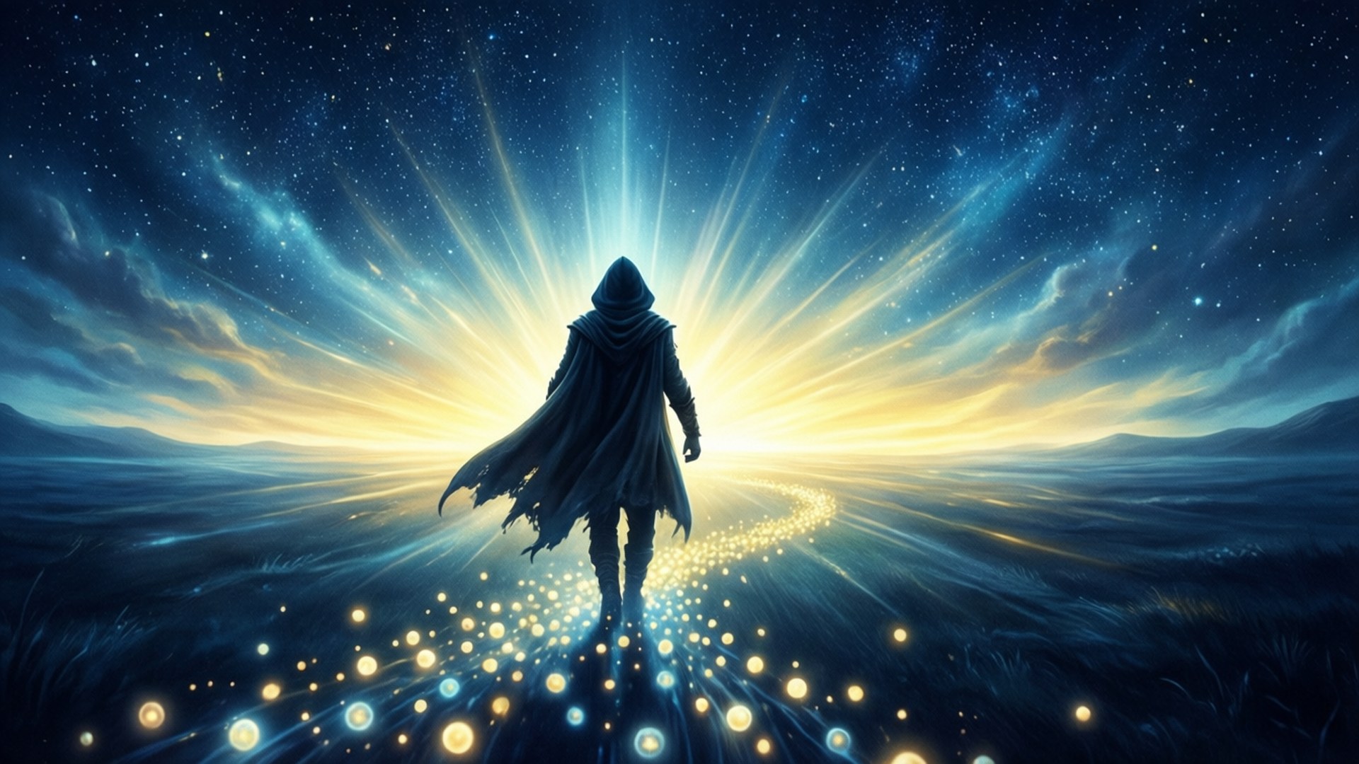 Path of Light by Wallpapers.art Studio