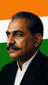 Patriot Sardar Patel Portrait