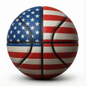 Patriotic Basketball