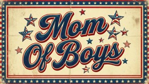 Patriotic Boy Mom