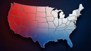 Patriotic Gradient Map