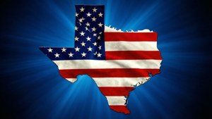 Patriotic Texas Flag