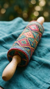 Patterned Rolling Pin Art