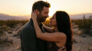 Paul and Chani Embrace