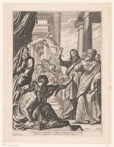 Paulus bekeert Dionysius de Areopagiet