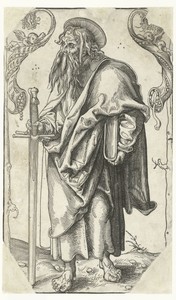 Paulus met zwaard en boek