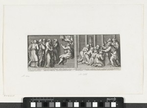 Paulus voor Festus en Paulus doopt de Korintiërs