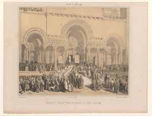 Paus Innocentius III ontheft Raymond VI van Toulouse van de excommunicatie