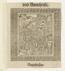 Paus voert het bevel over een leger
